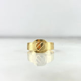 Anillo Sello Tornillo 1.75gr / T6 1/2 / Oro Amarillo