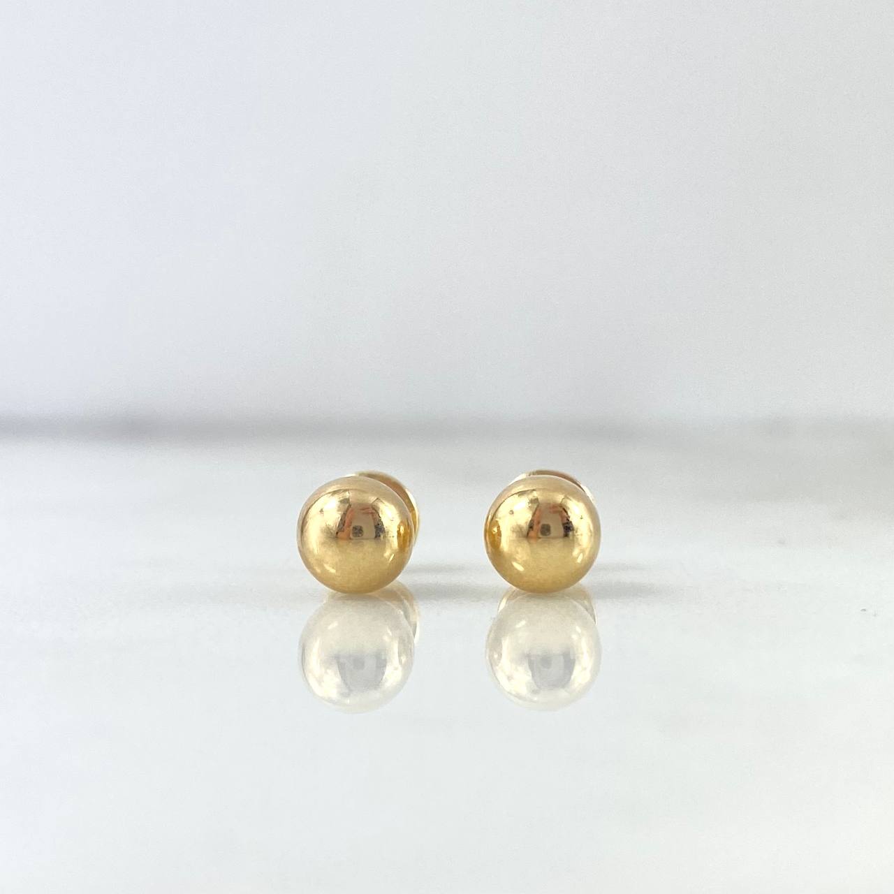 Topos Bola 0.75gr / 6mm Oro Amarillo