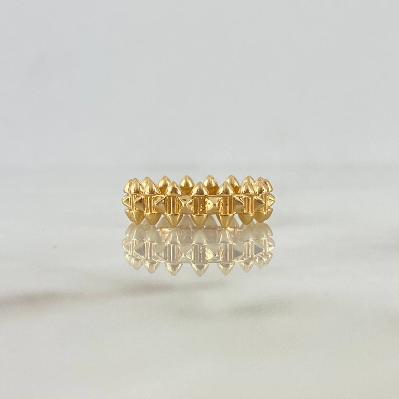 Anillo Espina Bilateral 4.65gr T6 Oro Amarillo