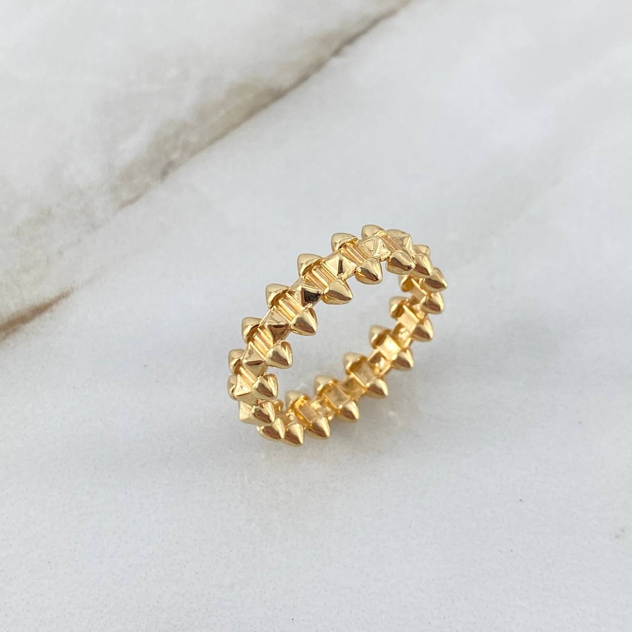 Anillo Espina Bilateral 4.65gr T6 Oro Amarillo