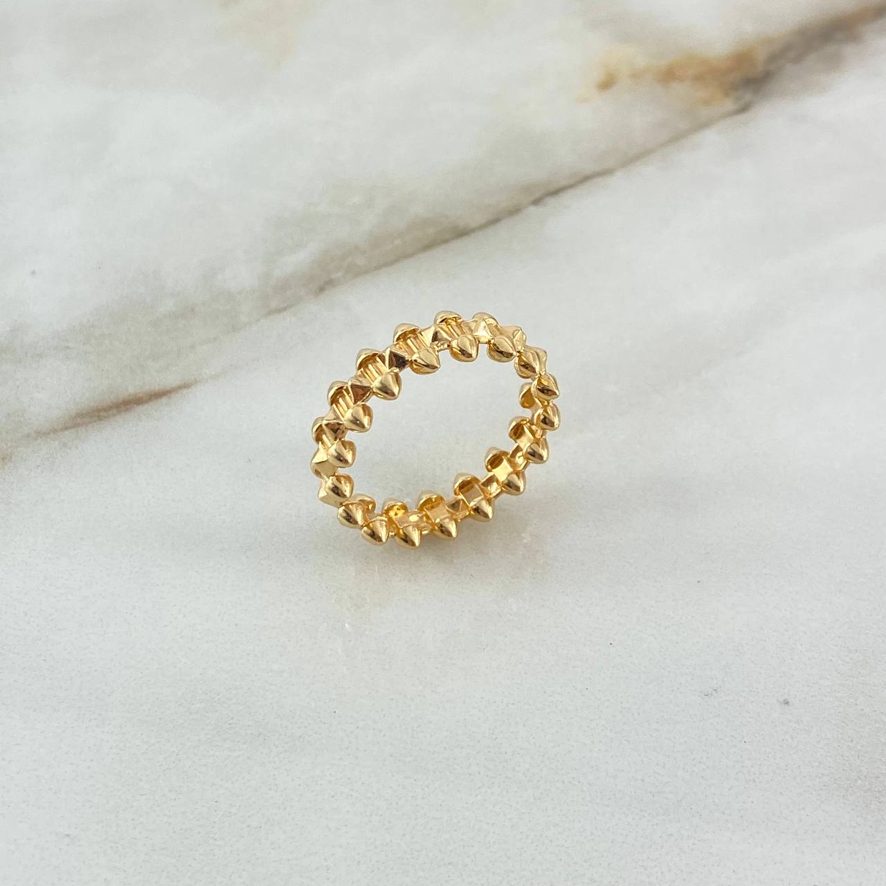 Anillo Espina Bilateral 4.65gr T6 Oro Amarillo