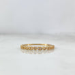 Anillo Morse 1.2gr / T5 / Circones Blancos Oro Amarillo *