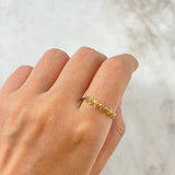 Anillo Corazones 0.95gr / T6 1/2 / Oro Amarillo