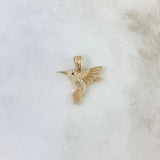 Dije Colibri 1.7gr / 2.1cm / Circones Blancos Negro Oro Amarillo *