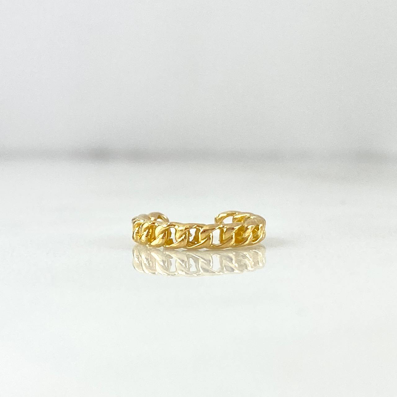 Piercing Simulador Earcuuf 0.8gr / 1.2cm / Cubano Oro Amarillo (Joya)