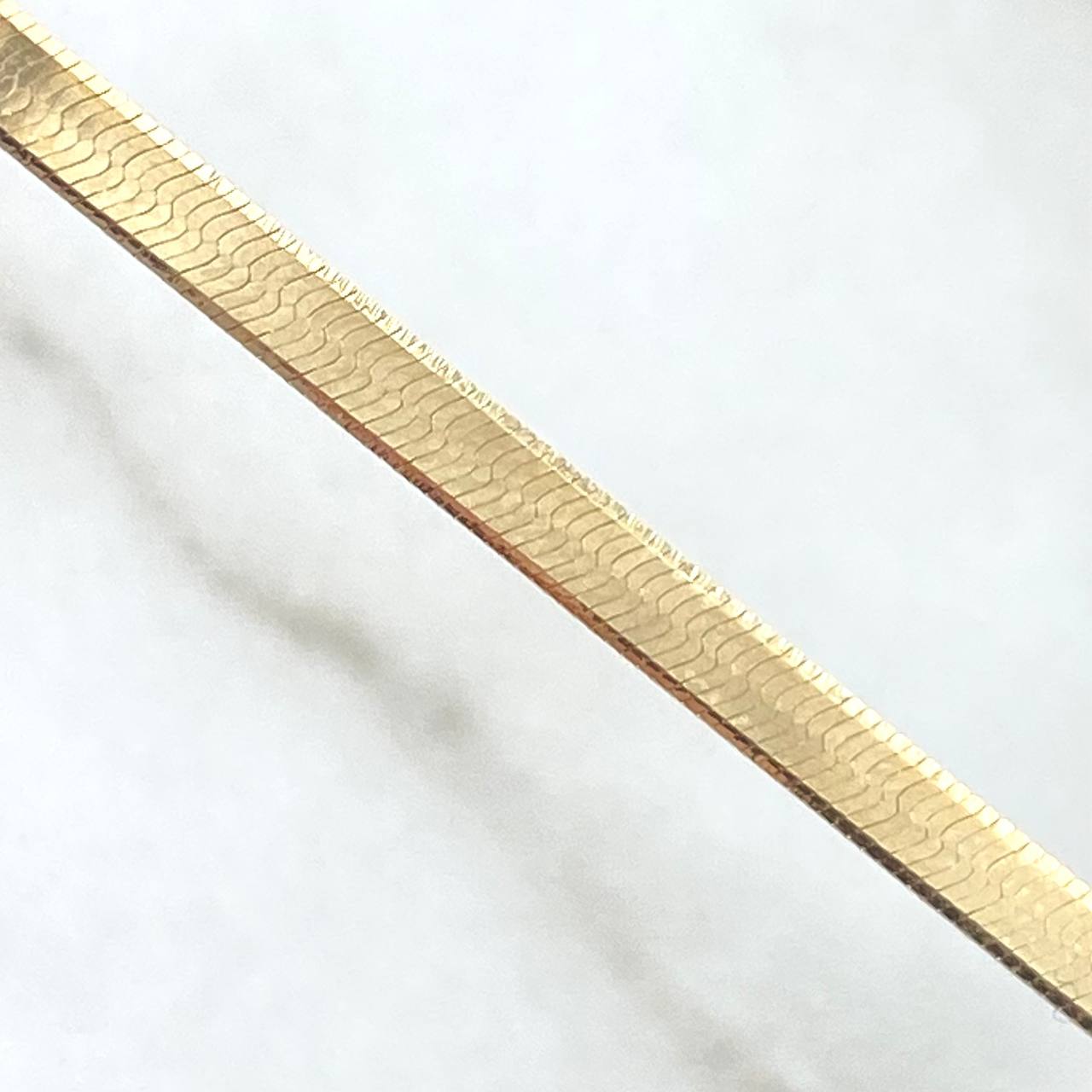 Cadena Espejo 4.15gr / 45cm / 2mm Oro Amarillo +3