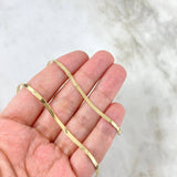 Cadena Espejo 4.15gr / 45cm / 2mm Oro Amarillo +3