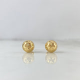 Topos Bola Diamantada 1.1gr / 8mm Oro Amarillo