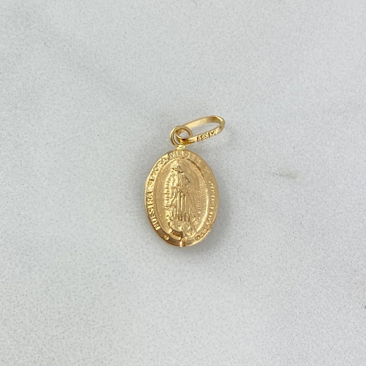 Dije Virgen Guadalupe 0.5gr / 2cm / Oro Amarillo ©