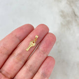 Dije Llave 0.45gr / 2.1cm / Troquelada Oro Amarillo 18K