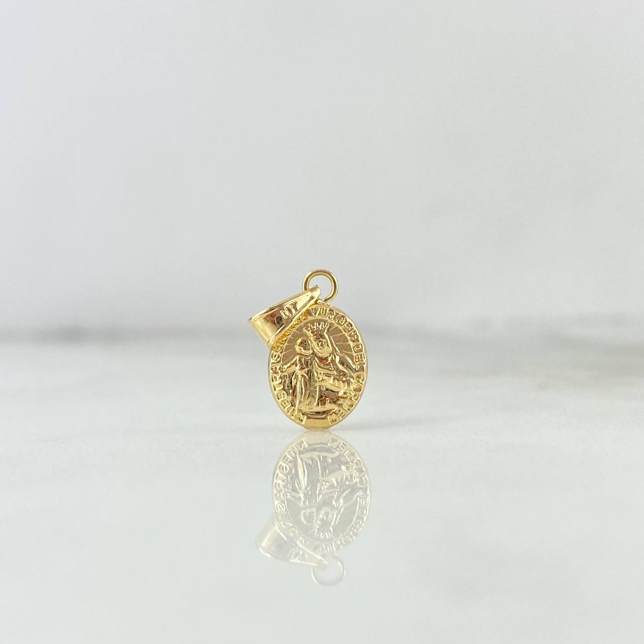 Dije Virgen del Carmen 0.45gr / 1.8cm / Oro Amarillo