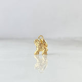 Dije Elefante 0.3gr / 1.4cm / Oro Amarillo