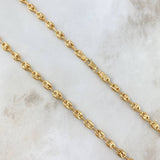 Cadena GC 13.95gr / 65cm / 4.9mm Diamantada Oro Amarillo 18K