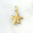 Dije Estrella De Mar 0.9gr / 2.4cm / Troquelado Oro Amarillo