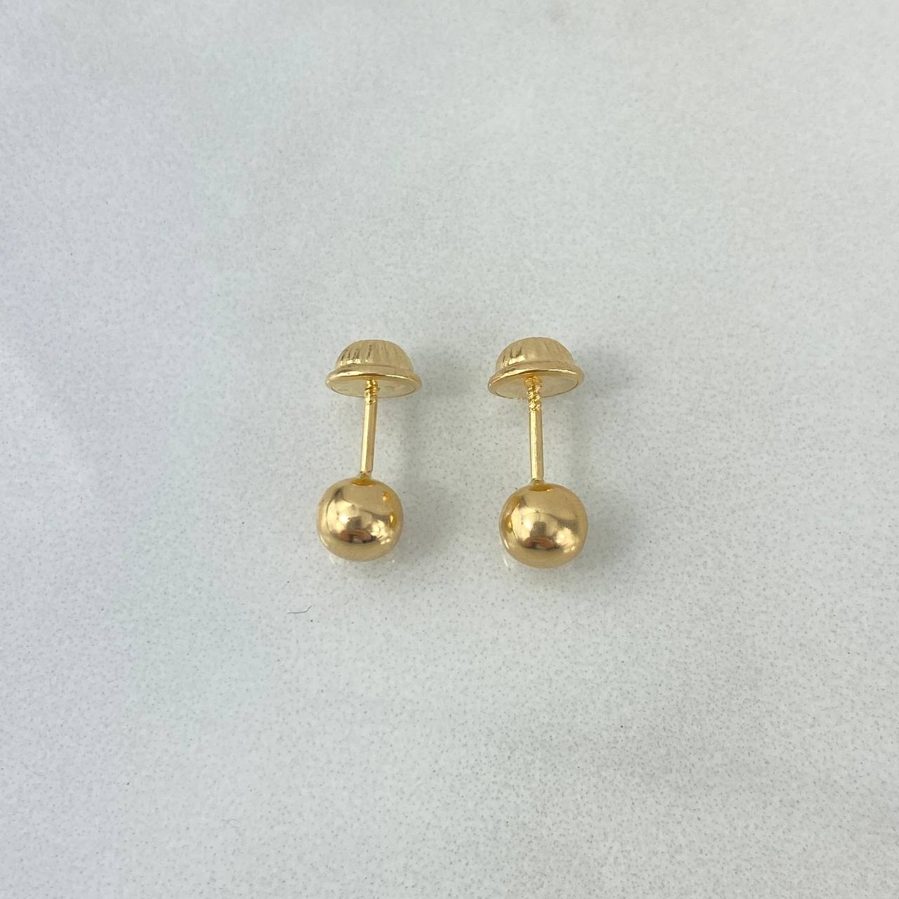 Topos Bola 5mm 0.55gr / Lisa Oro Amarillo