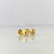 Topos Media Bola 0.75gr / 6mm Diamantada Oro Amarillo