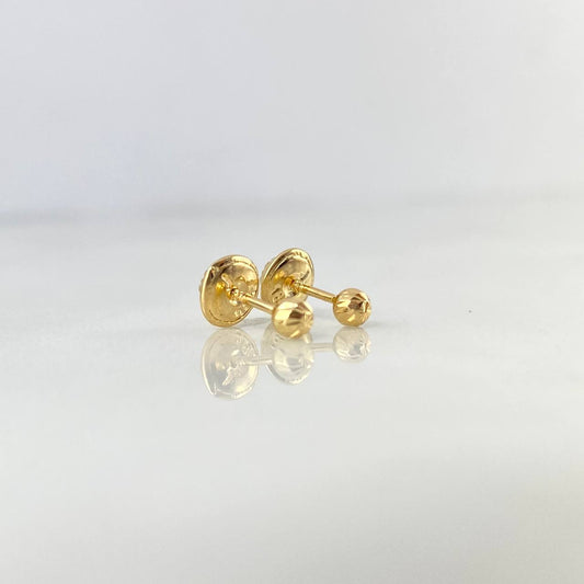 Topos Bola Diamantada 0.45gr / 3mm Oro Amarillo ©