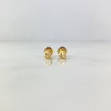 Topos Bola Diamantada 0.55gr / 4mm Oro Amarillo