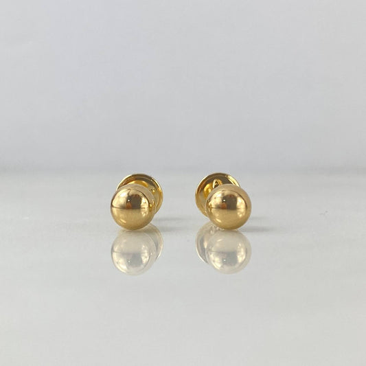 Topos Bola 5mm 0.55gr / Lisa Oro Amarillo