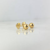 Topos Bola 5mm 0.55gr / Lisa Oro Amarillo