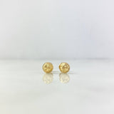 Topos Media Bola 0.75gr / 6mm Diamantada Oro Amarillo