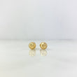 Topos Media Bola 6mm 0.7gr / Diamantada Oro Amarillo *