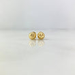 Topos Bola 7mm 0.95gr / Diamantada Oro Amarillo