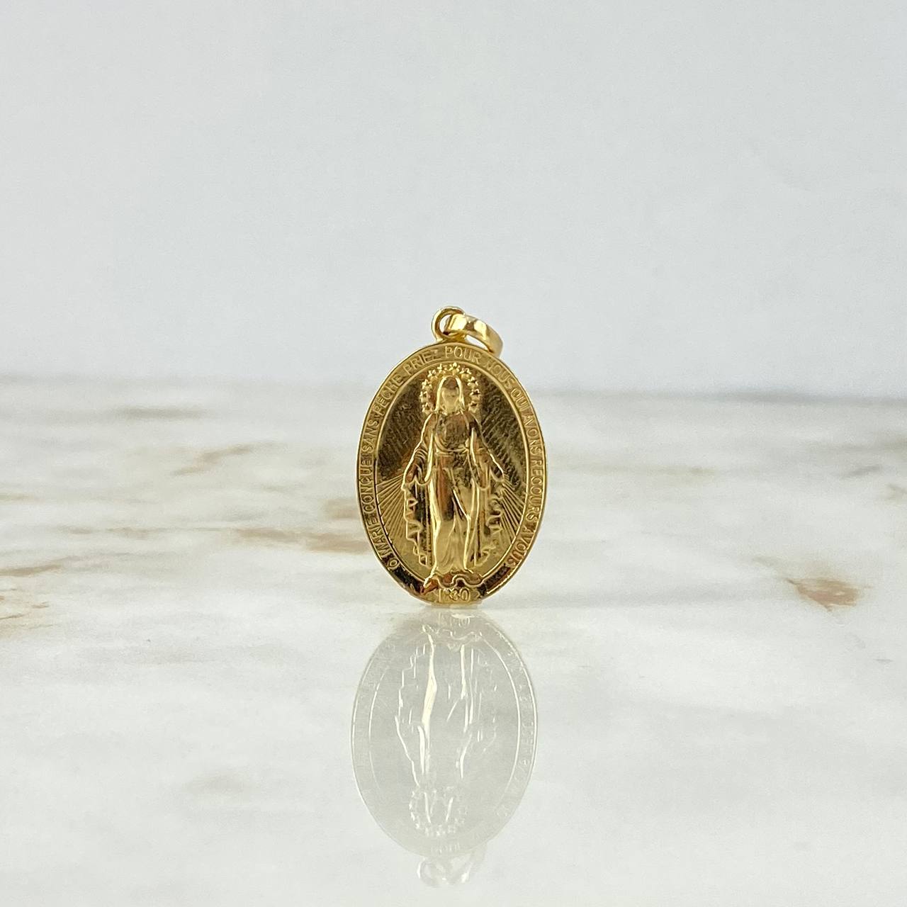 Dije Virgen Milagrosa 4.95gr / 3.5cm / Oro Amarillo ©