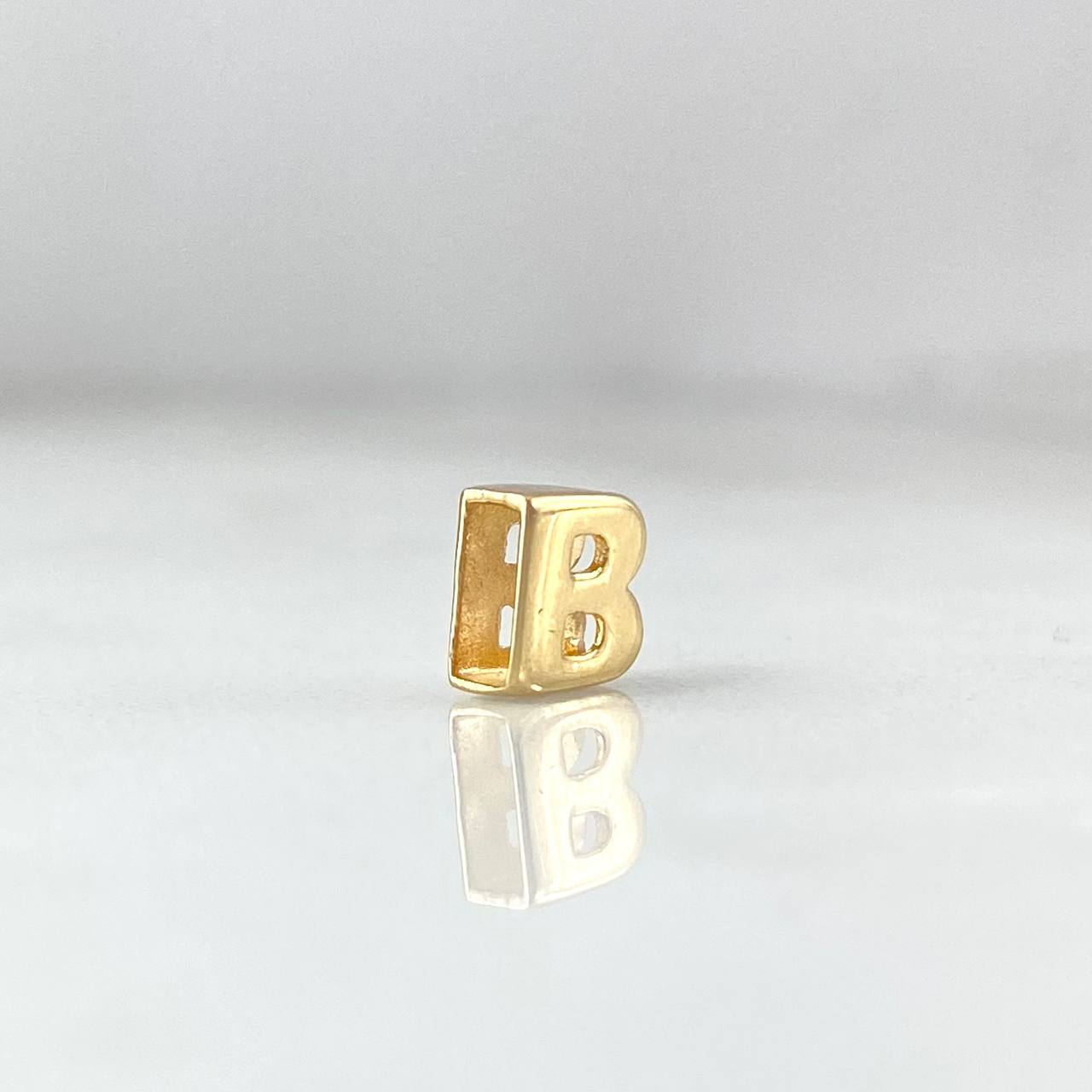 Herraje Letra B 0.35gr / 6mm / Tambor Oro Amarillo