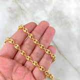 Cadena GC 12.55gr / 60cm / 5mm Diamantada Oro Amarillo 18K *