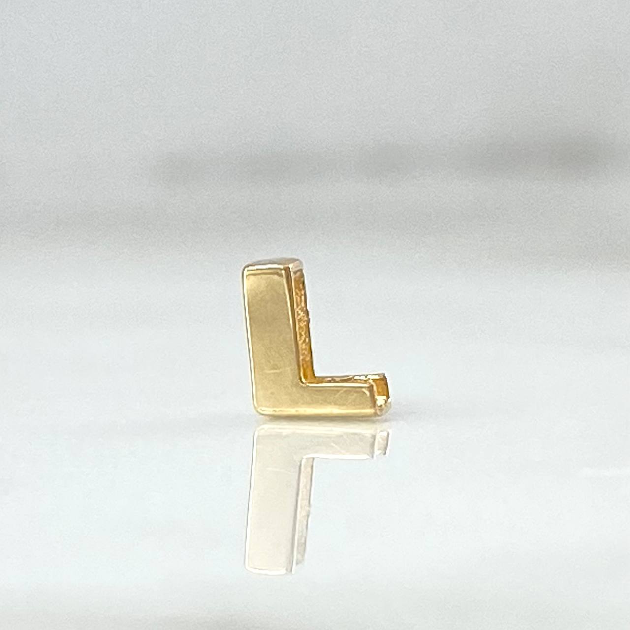 Herraje Letra L 0.25gr / 6mm Oro Amarillo 18K ©