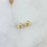 Topos Estrella 0.5gr Lisa Oro Amarillo 5mm