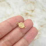 Herraje Letra Z 0.35gr / 1.4cm / Circular Oro Amarillo