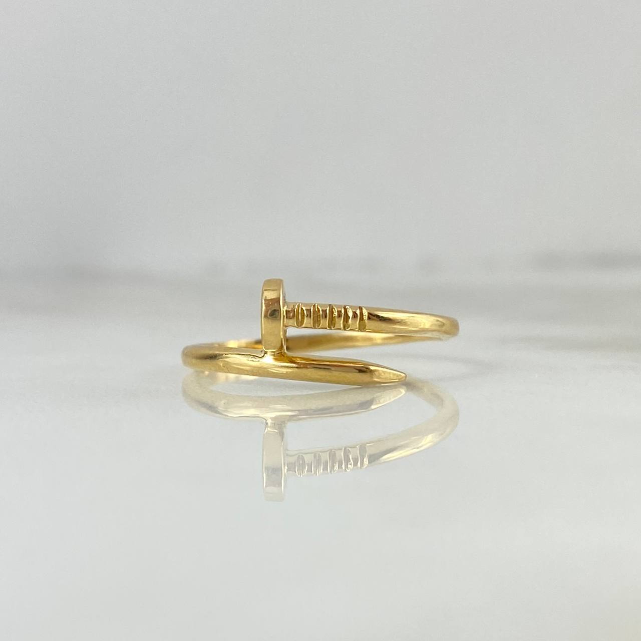 Anillo Clavo 2.7gr / T8 3/4 / Oro Amarillo