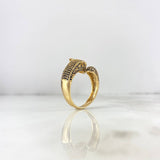 Anillo Pantera 8.3gr / T11 1/2 / Circones Negros Naranjas Oro Amarillo *