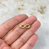 Herraje Infinito 0.8gr / 2.2cm / Oro Amarillo