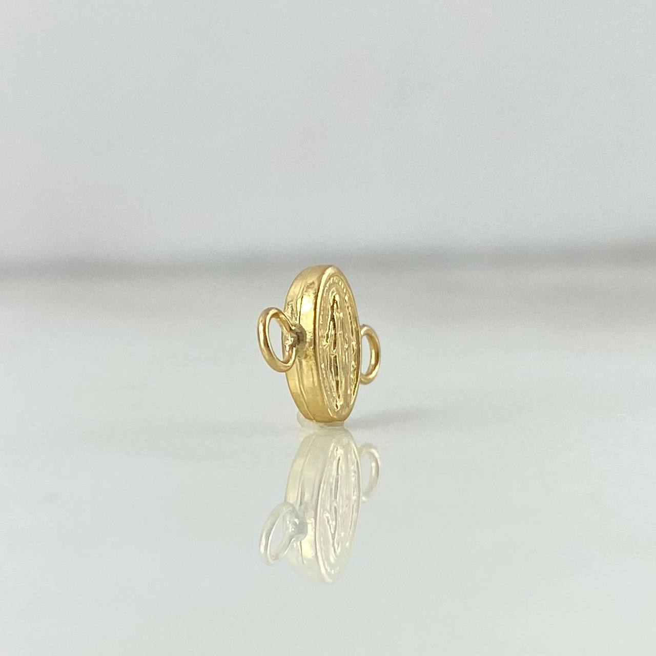 Herraje Virgen Milagrosa 0.4gr / 1.5cm / Oro Amarillo