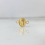 Herraje Virgen Maria 0.3gr / 1.3cm / Oro Amarillo