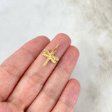 Dije Libelula 0.8gr / 2cm / Oro Amarillo