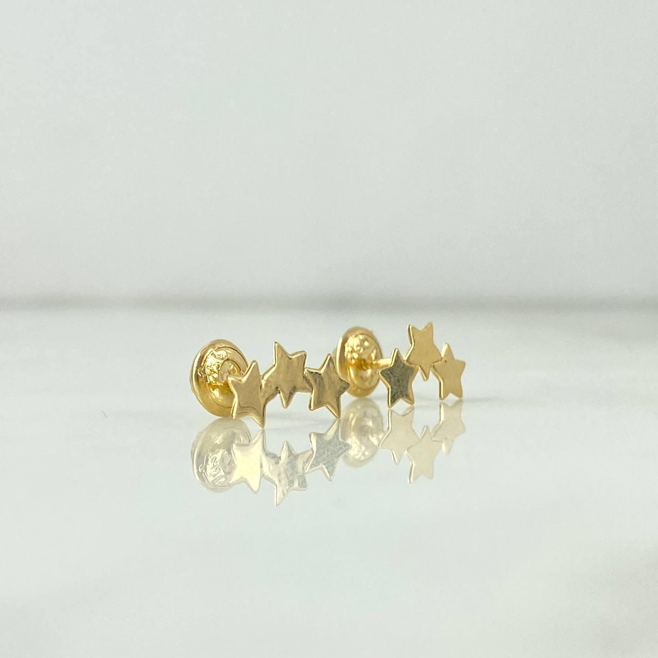 Topos Estrellas 0.65gr / Oro Amarillo