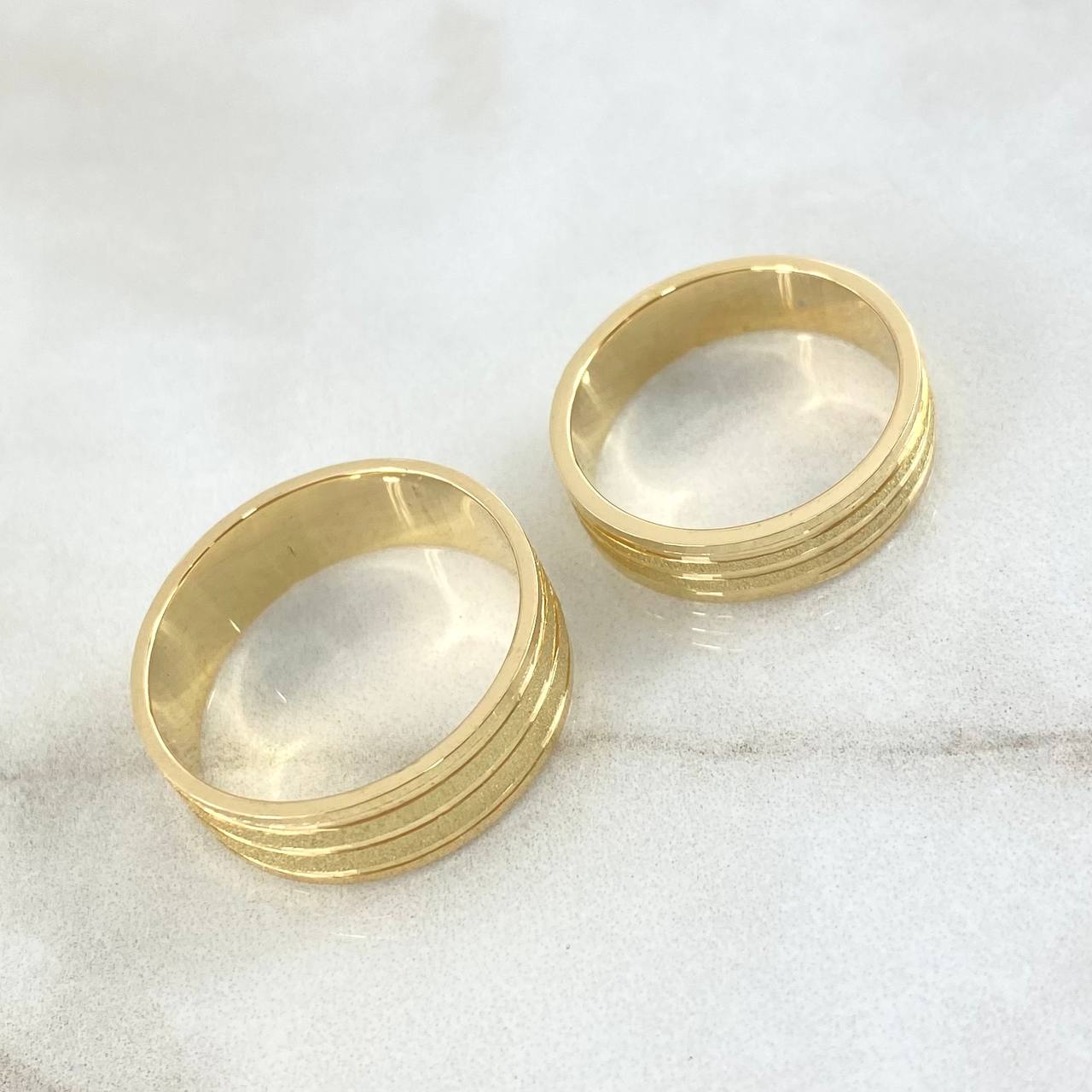 Argollas Anillos Matrimonio por Fabricacion Bajo Pedido 12gr