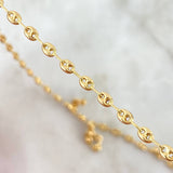 Cadena GC 5gr / 50cm / 3.2mm Lisa Oro Amarillo 18K