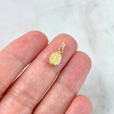 Dije Virgen De Guadalupe 0.35gr / 1.5cm-Troquelado Oro Amarillo ©