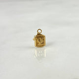 Dije Marco Letra Y 0.35gr / 1.5cm Oro Amarillo