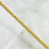 Cadena Franco 8gr / 60cm / 2.5mm Oro Amarillo +4 *