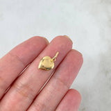 Dije Corazón 0.5gr / 1.8cm / Troquelado Oro Amarillo