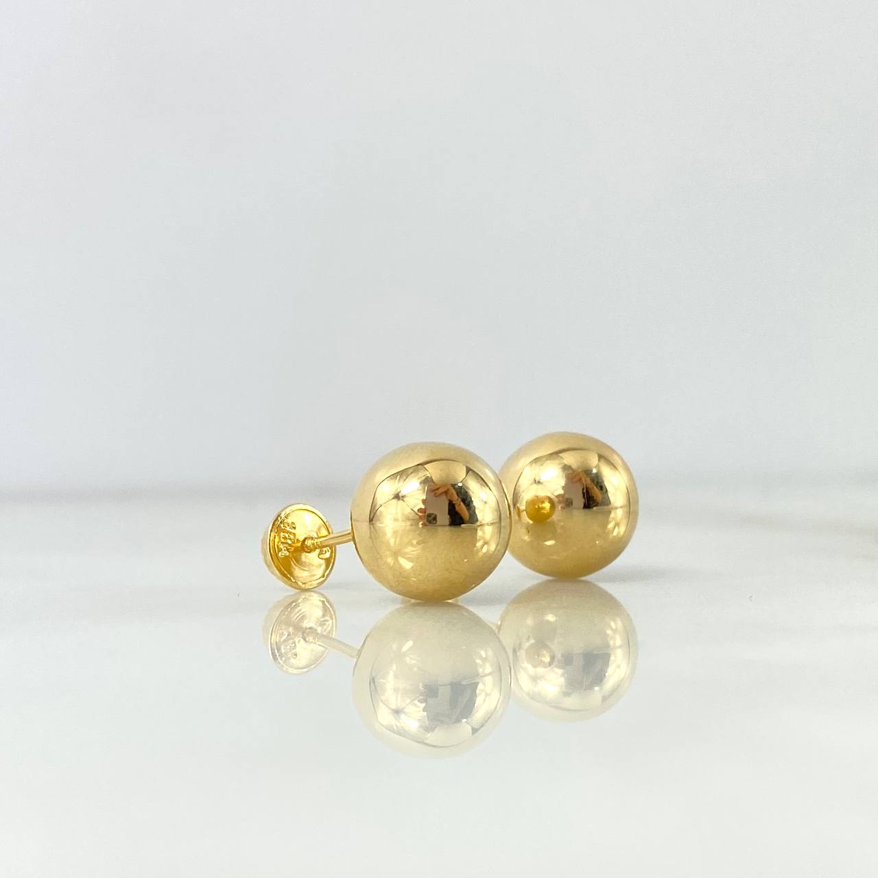 Topos Bola 1.35gr / 10mm Lisa Oro Amarillo ©