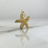 Dije Estrella de Mar 0.85gr / 2.5cm / Oro Amarillo
