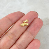 Dije Ojos Santa Lucia 0.3gr / 1cm / Oro Amarillo