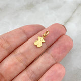 Dije Oso Ts 0.4gr / 1.5cm / Oro Amarillo